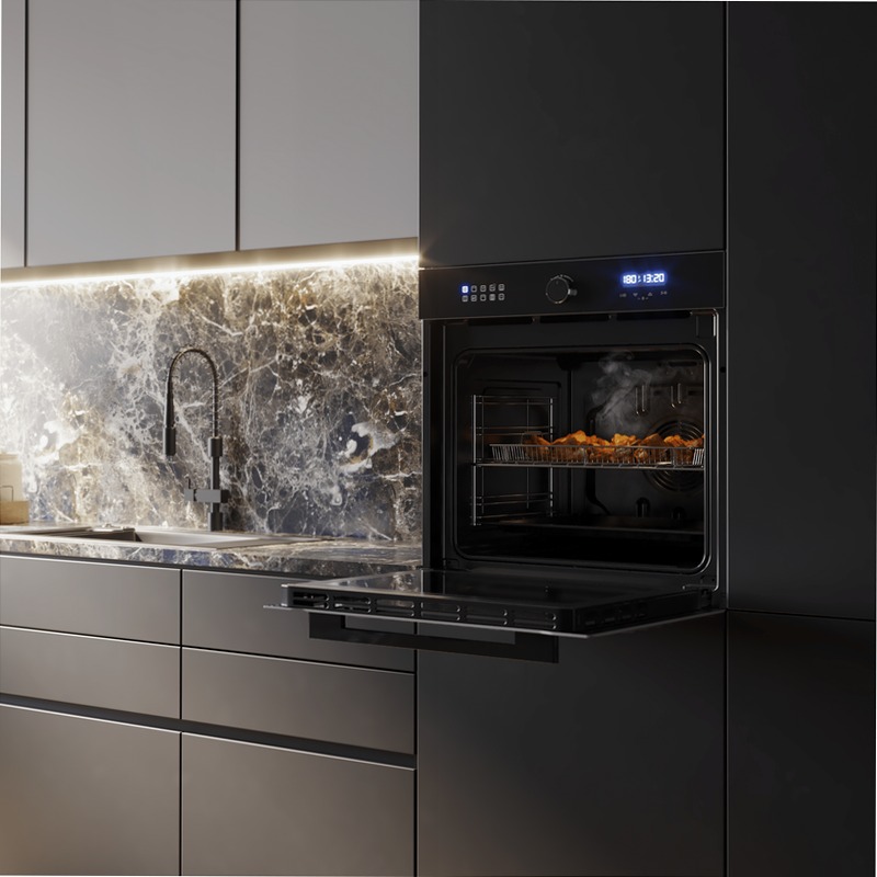Bolero Hexa AF316000 Glass Black A Nero Incasso