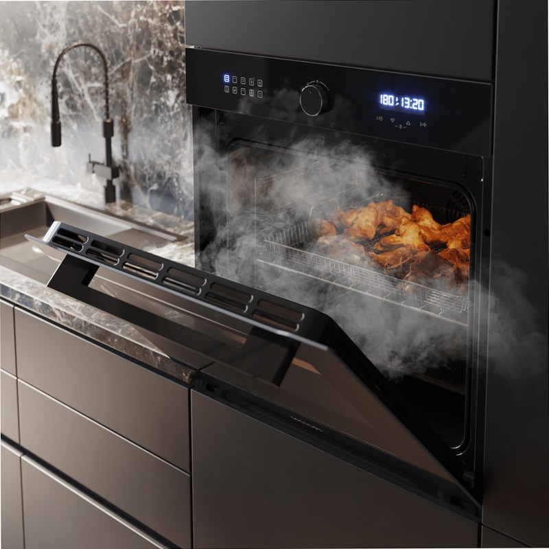 Bolero Hexa AF316000 Glass Black A Nero Incasso