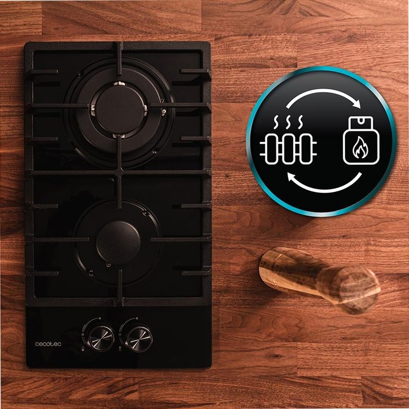 Bolero Squad GN 2200F Glass Black Nero Gas