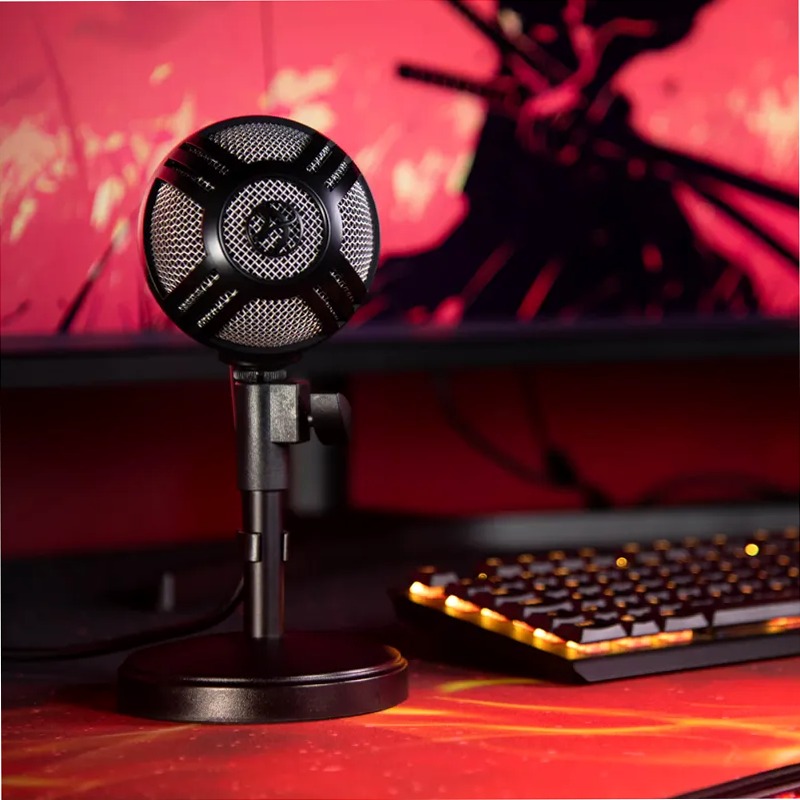 Microfono Sfera - Nero USB