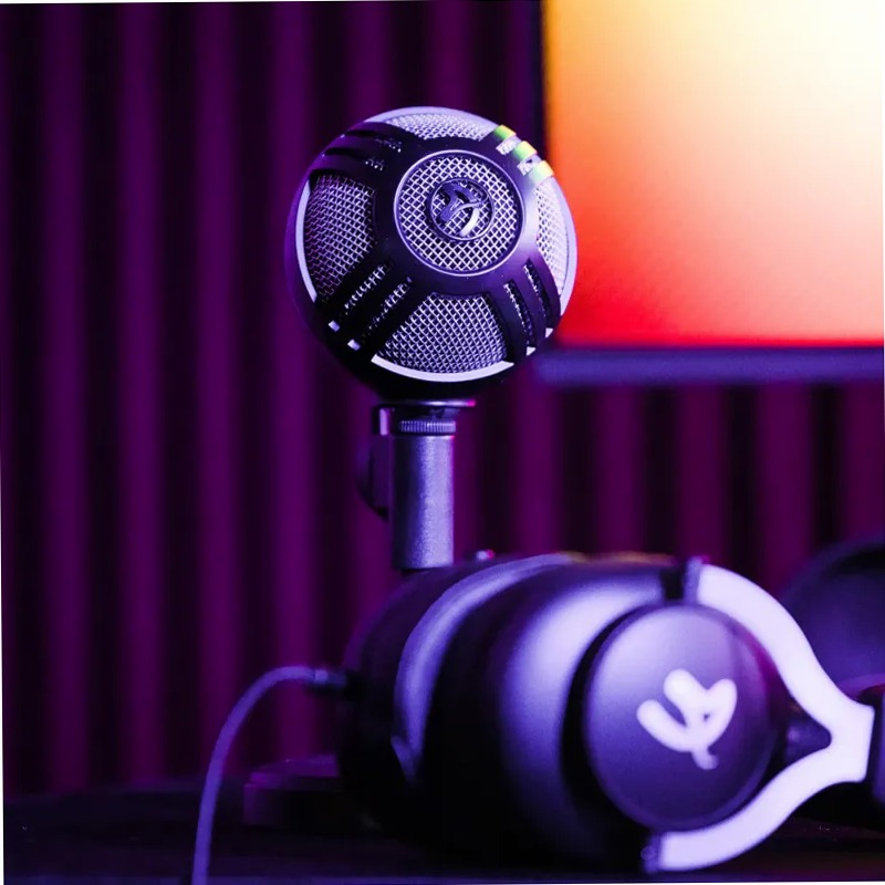 Microfono Sfera - Nero USB