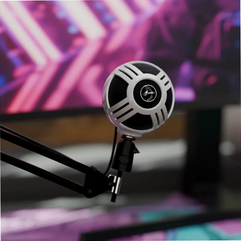 Microfono Sfera - Nero USB