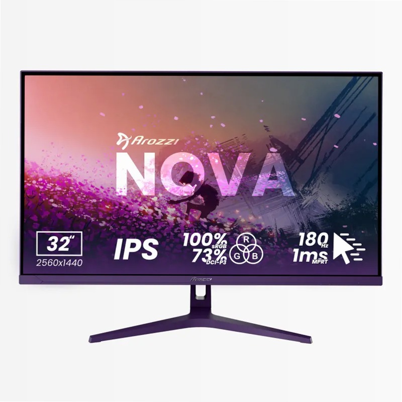 Nova 32“ IPS 180Hz - Monitor di gioco - Rosa Oro