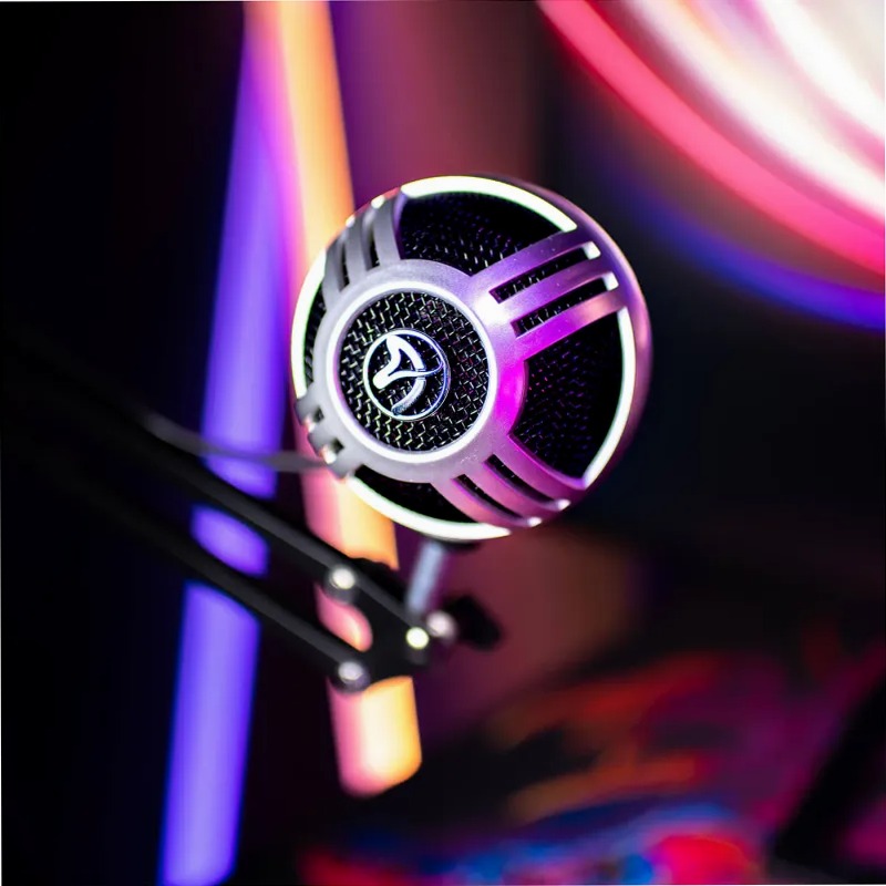 Microfono Sfera Pro - Argento USB