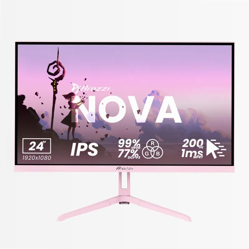 Nova 24“ IPS 200Hz - Monitor di gioco - Nero 1024 x 768