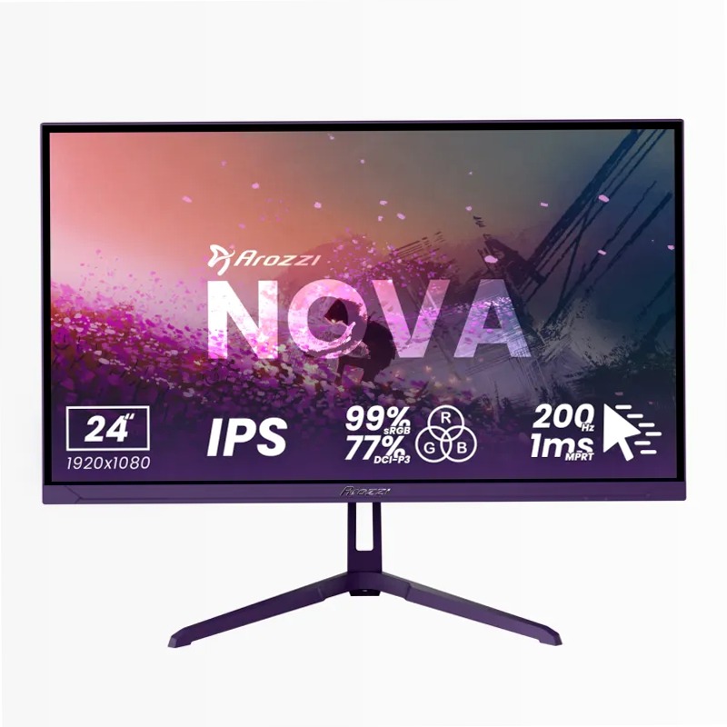 Nova 24“ IPS 200Hz - Monitor di gioco - Nero 1024 x 768