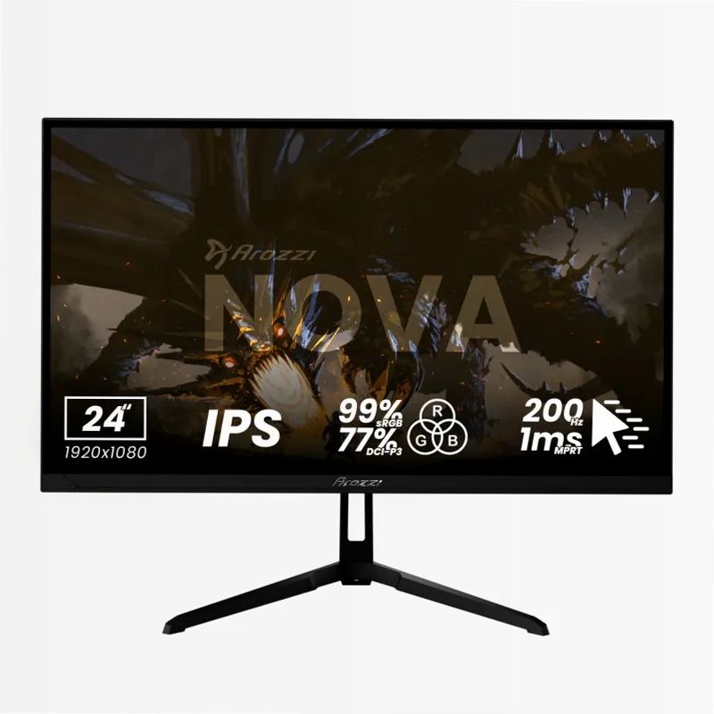 Nova 24“ IPS 200Hz - Monitor di gioco - Nero 1024 x 768