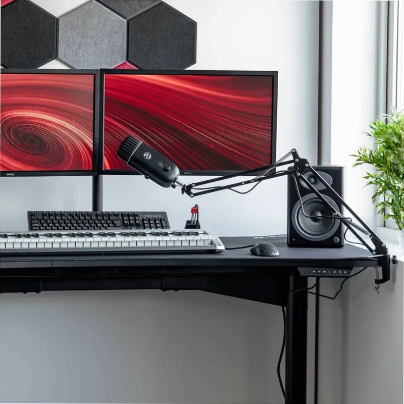 Microfono Colonna - Nero USB