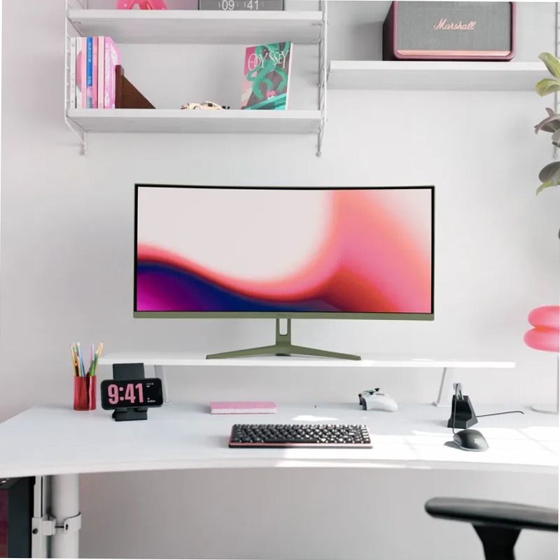 Nova 34“ Curved VA 165Hz - Gaming Monitor - Viola 3440 x 1440