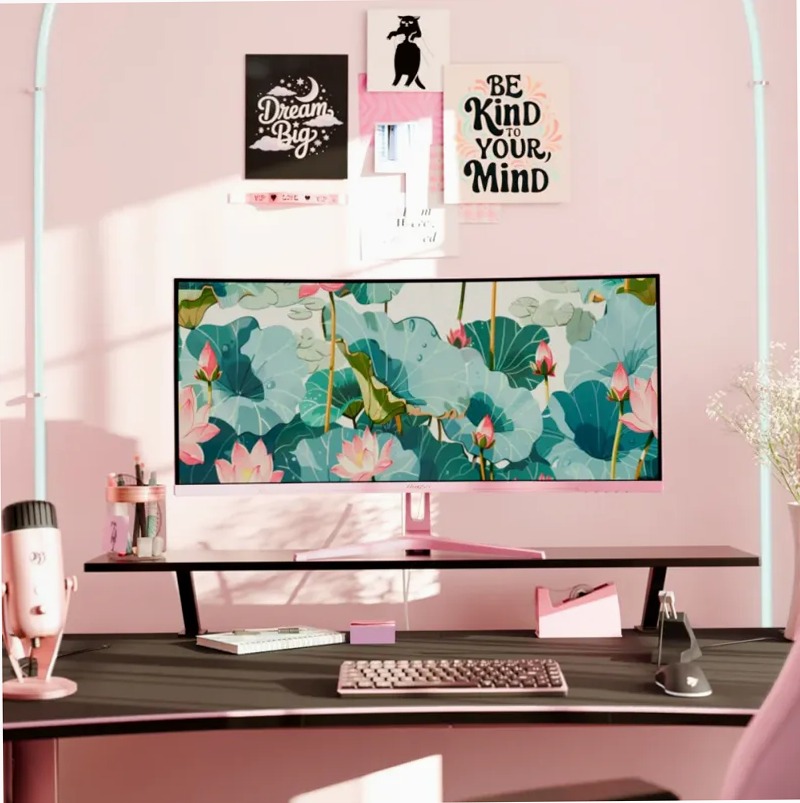 Nova 34“ Curved VA 165Hz - Gaming Monitor - Viola 3440 x 1440
