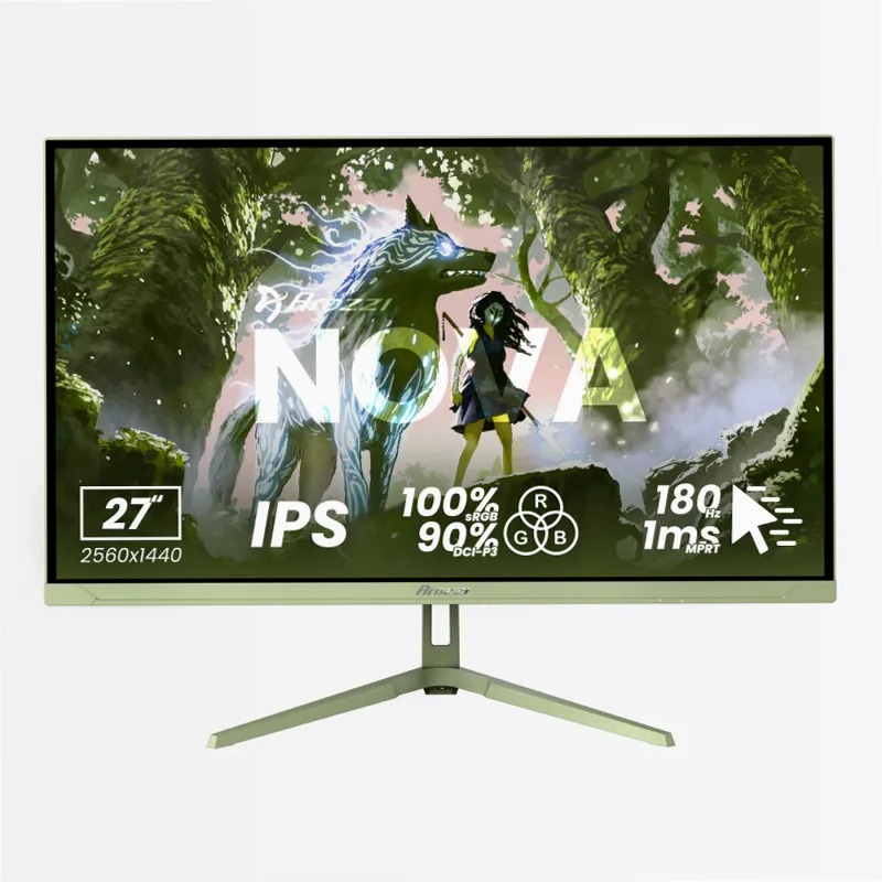 Nova 27“ IPS 180Hz - Gaming Monitor - Forest Green Verde