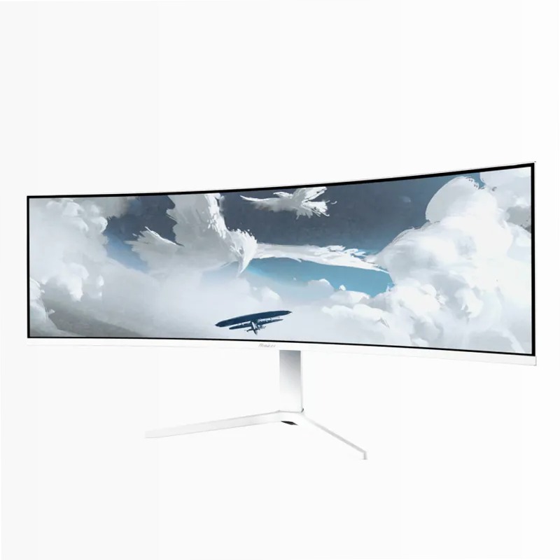 Nova 49“ Curvato VA 165Hz - Monitor di gioco ultrawide - Bianco