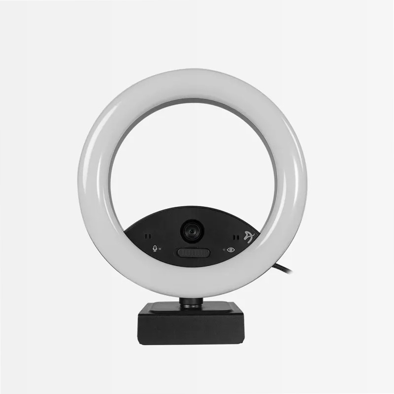 Occhio - True Privacy Ring Light Webcam - Nero