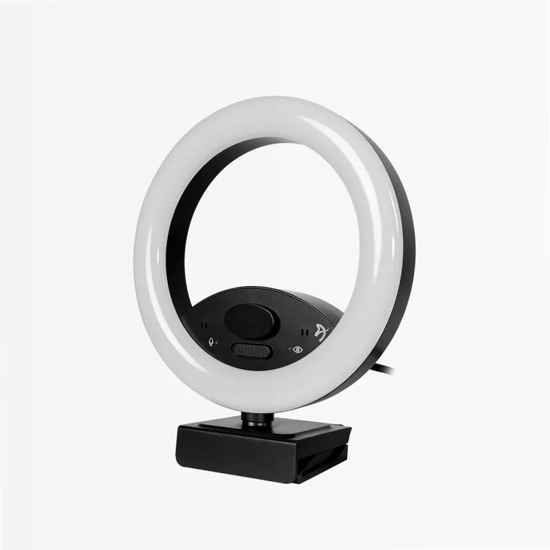 Occhio - True Privacy Ring Light Webcam - Nero