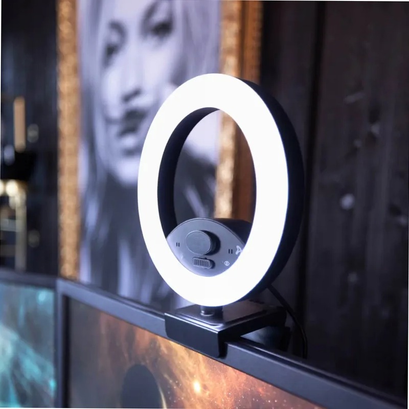 Occhio - True Privacy Ring Light Webcam - Nero