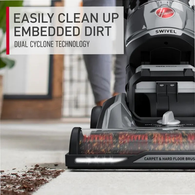 Hoover High Performance Swivel XL Pet Upright Vacuum 3lt 1200w