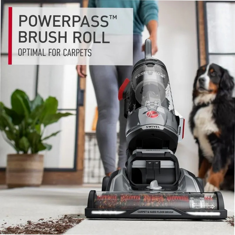 Hoover High Performance Swivel XL Pet Upright Vacuum 3lt 1200w