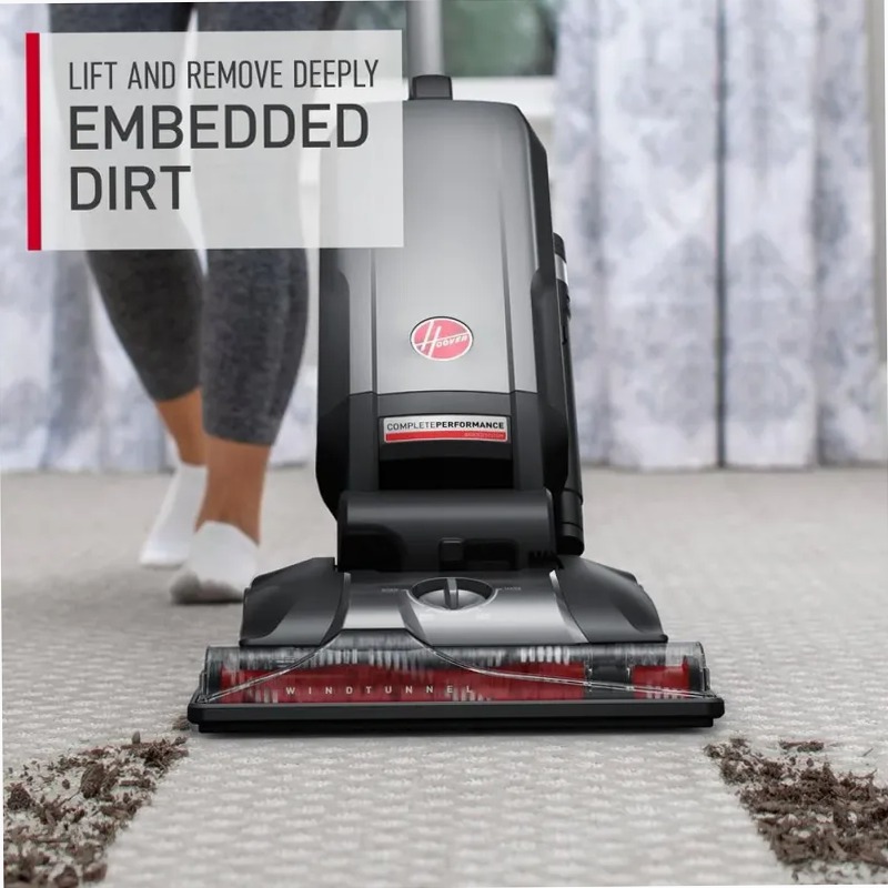 Prestazioni complete Advanced Bagged Upright Vacuum – Hoover Grigio