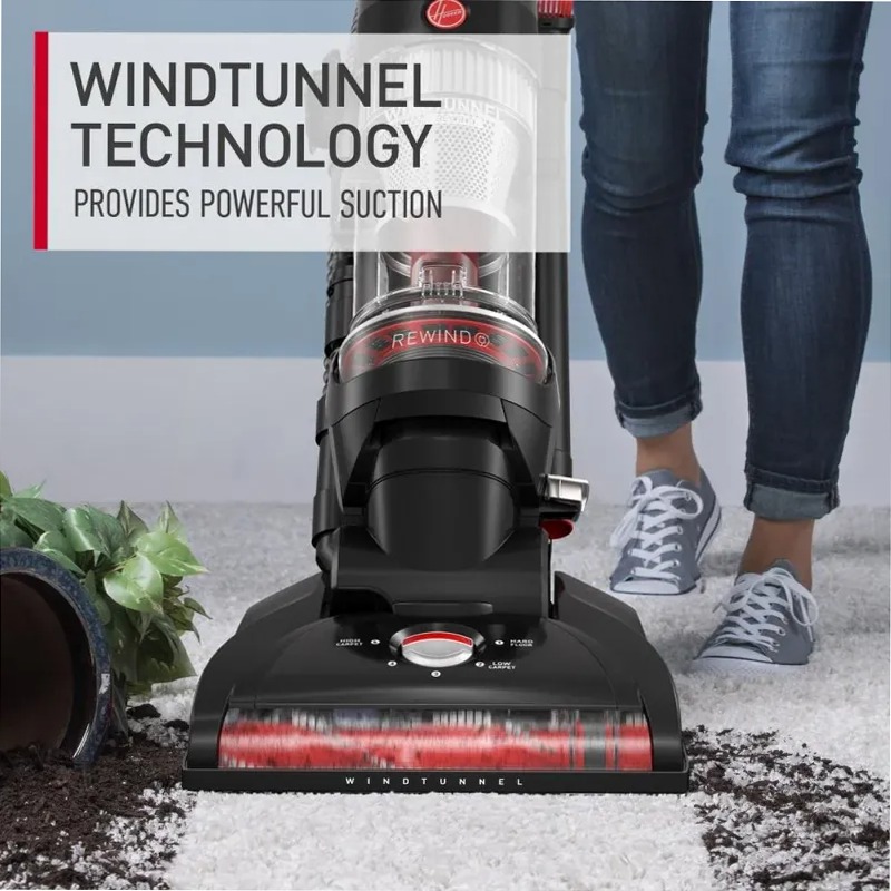 Hoover® Windtunnel Rewind Pro Vacuum Cleaner 1.29lt Nero 1200w