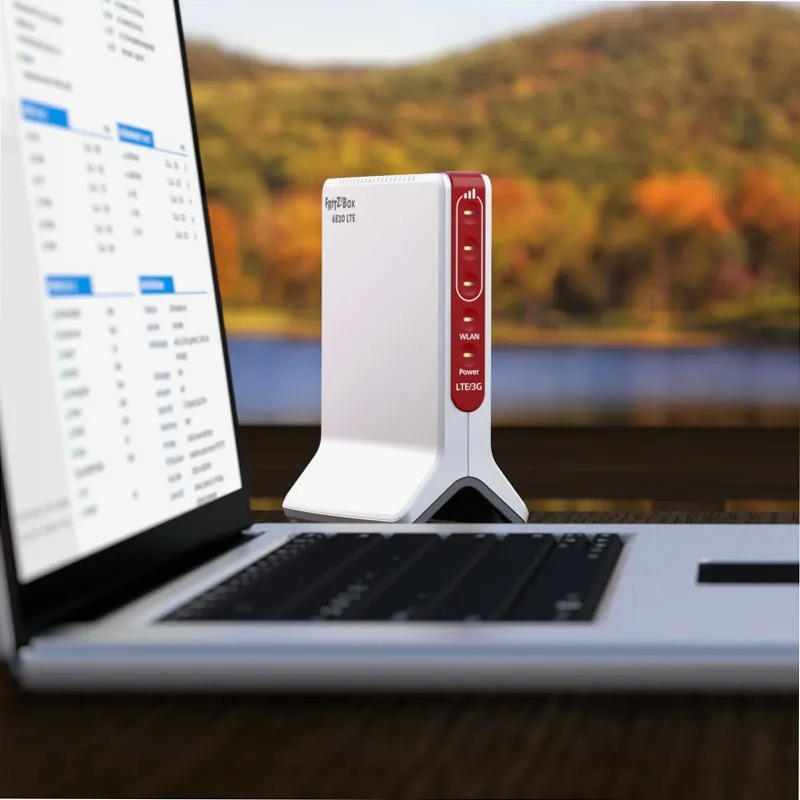 FRITZ!Box 6820 LTE 4 450Mbps LTE FDD banda 1 (2,1 GHz), banda 3 (1,8 GHz), banda 5 (850 MHz), banda 7 (2,6 GHz), banda 8 (900 MHz), banda 20 (800 MHz) e banda 32 (1,5 GHz)/LTE TDD banda 38 (2,6 GHz), banda 40 (2,3 GHz), banda 41 (2,5 GHz) 4G (LTE) e 3G (UMTS)