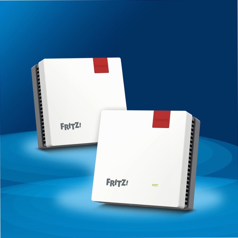 FRITZ!Mesh Wi-Fi Set 1600 - Rete Wi-Fi Veloce e Flessibile Wi-Fi 5