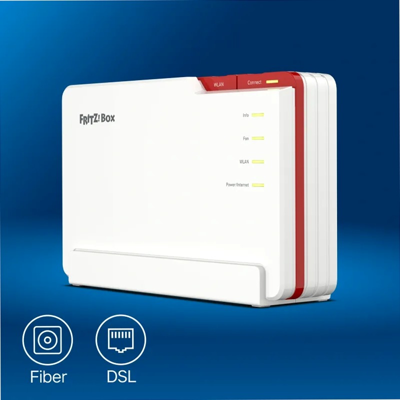 FRITZ!Box 5690 Pro Banda larga / Internet DSL e fibra ottica
