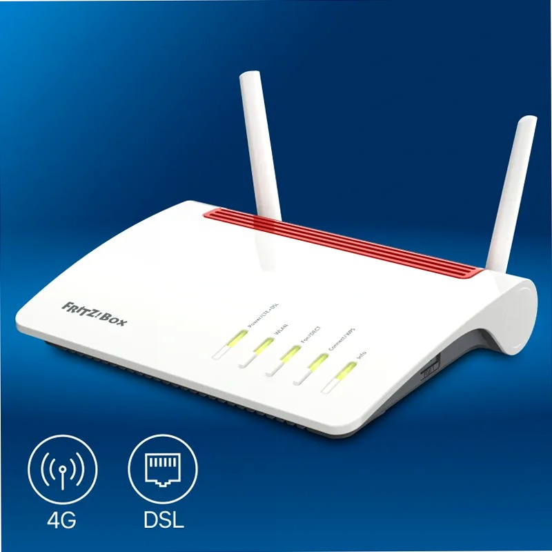 FRITZ!Box 6890 LTE 300Mbps Banda larga / Internet LTE, DSL