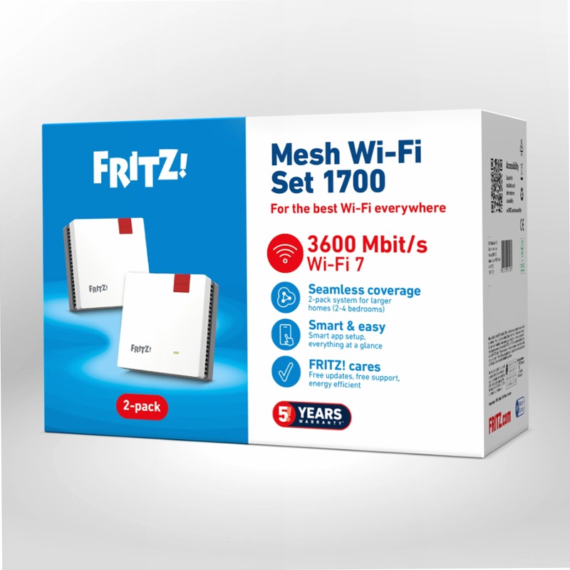 FRITZ!Mesh Wi-Fi Set 1700 Wi-Fi 5