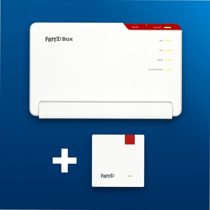 Pacchetto FRITZ! Wi-Fi 7 Fiber Pro 1 LAN gigabit