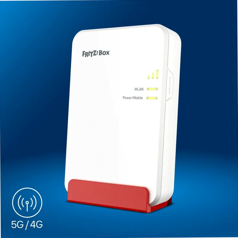 FRITZ!Box 6860 5G 5 5G, 4G (LTE), 3G (UMTS)