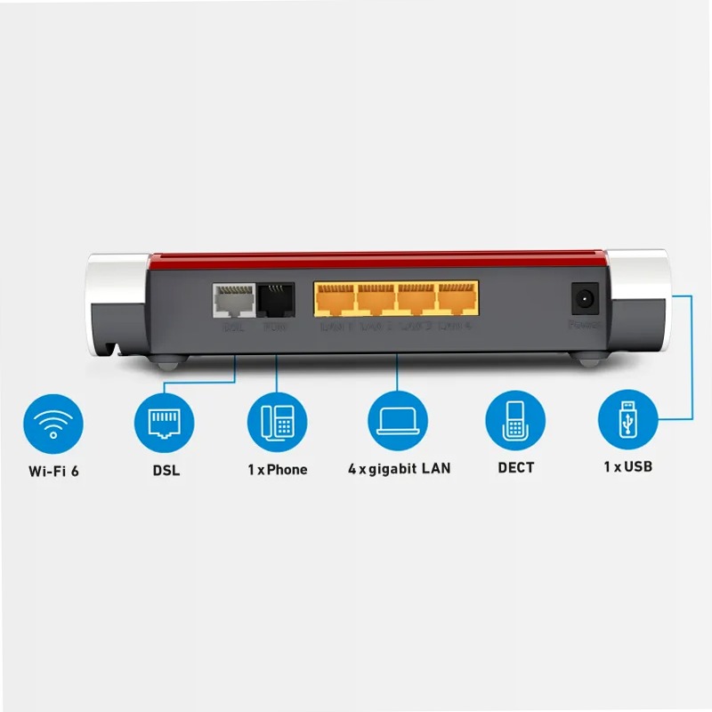 FRITZ!Box 7530 AX 300Mbps 2,4 Gbit/s DSL