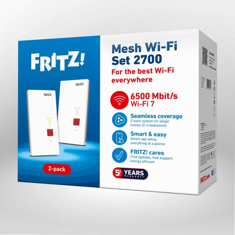 FRITZ!Mesh Wi-Fi Set 2700 Wi-Fi 5