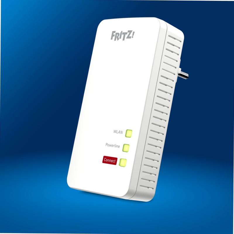 FRITZ!Powerline 1260 Presa Passante 1.200 Mbit/s Wi-Fi Integrato