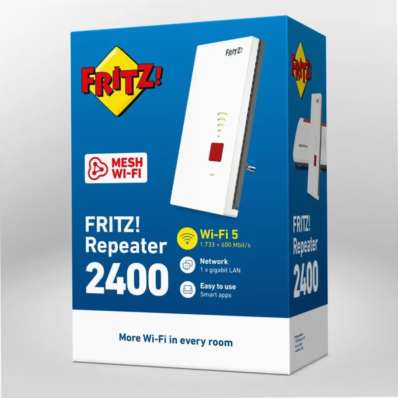 FRITZ!Repeater 2400 | Mesh Wi-Fi Extender