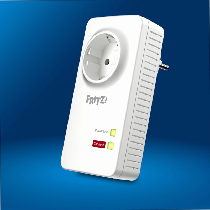 FRITZ!Powerline 1220 2 Presa integrata 1200 1200Mbps Presa integrata