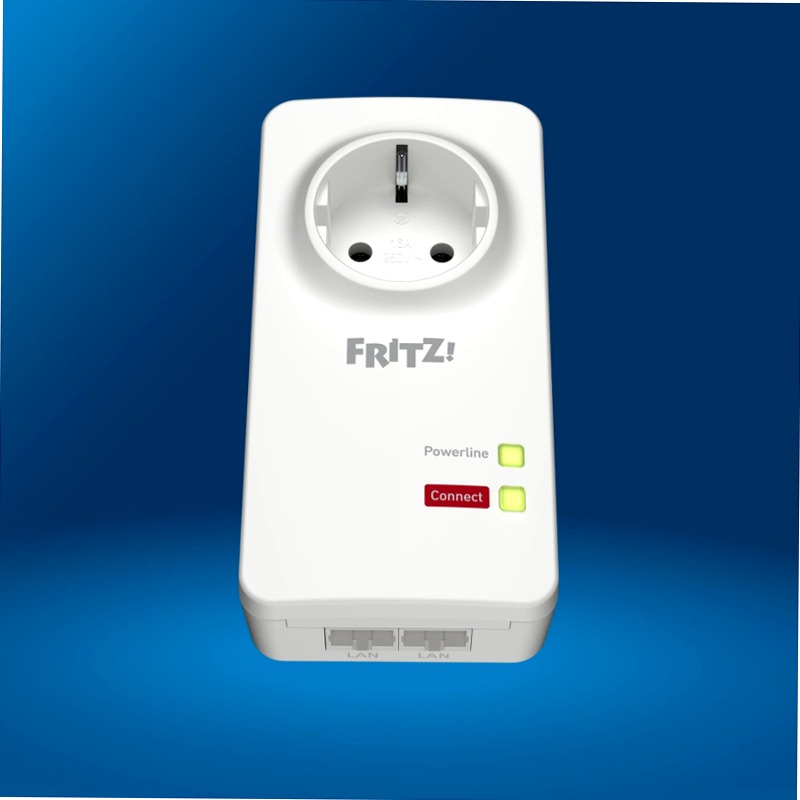 FRITZ!Powerline 1220 2 Presa integrata 1200 1200Mbps Presa integrata