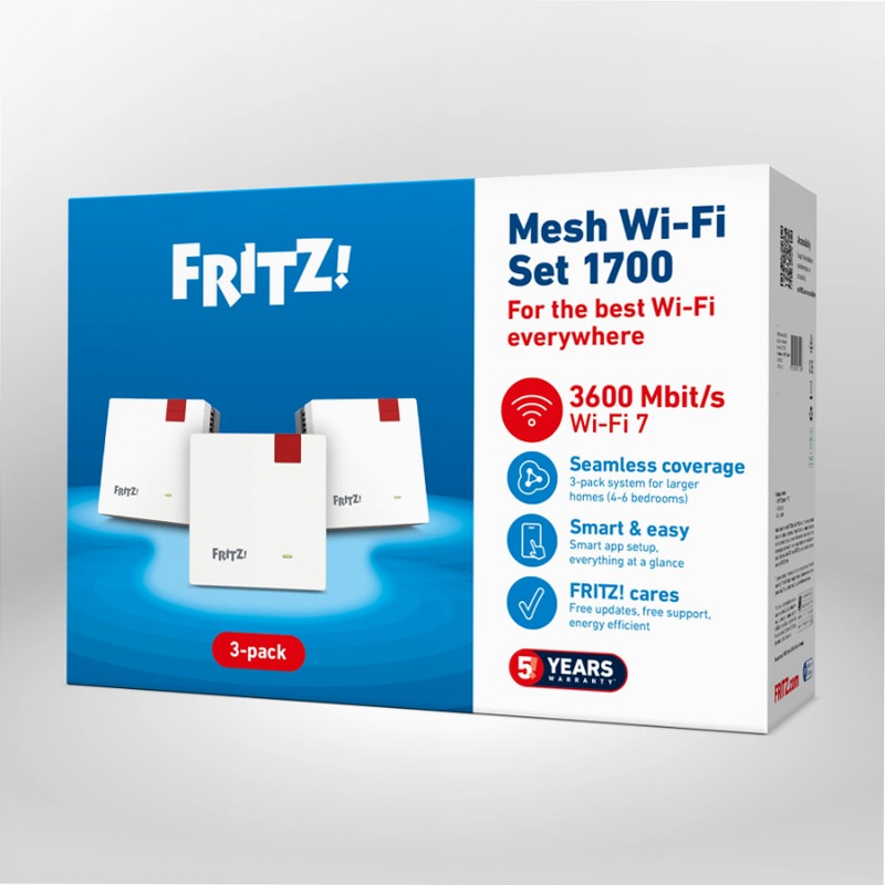 FRITZ!Mesh Wi-Fi Set 1700 Wi-Fi 5