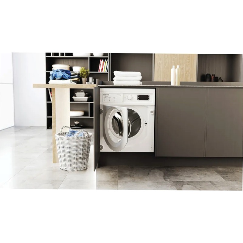 Lavatrice da incasso Hotpoint Ariston BI WMHG 91484 EU Bianco