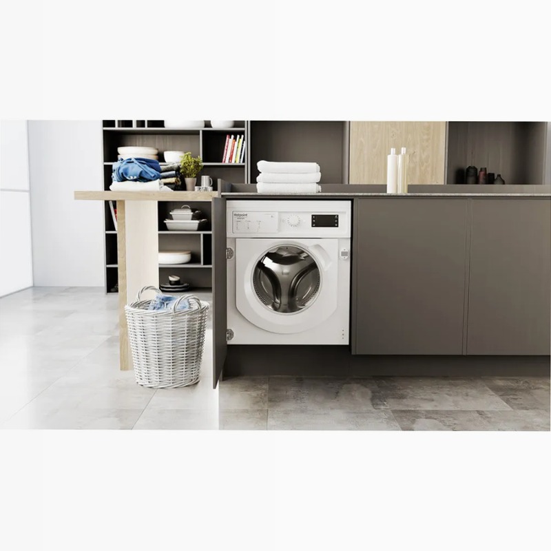 Lavatrice da incasso Hotpoint Ariston BI WMHG 91484 EU Bianco