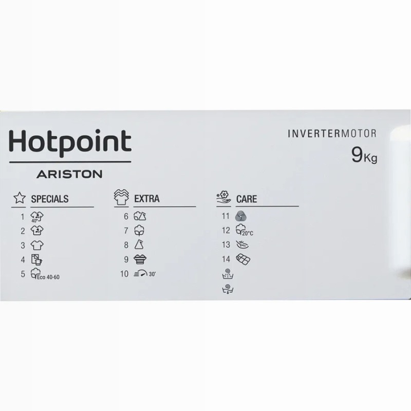 Lavatrice da incasso Hotpoint Ariston BI WMHG 91484 EU Bianco