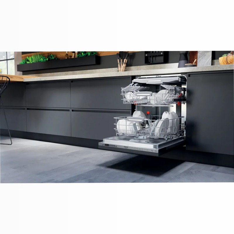 Lavastoviglie Hotpoint Ariston HIO 3O41 WFE C 14 Acciaio Incasso