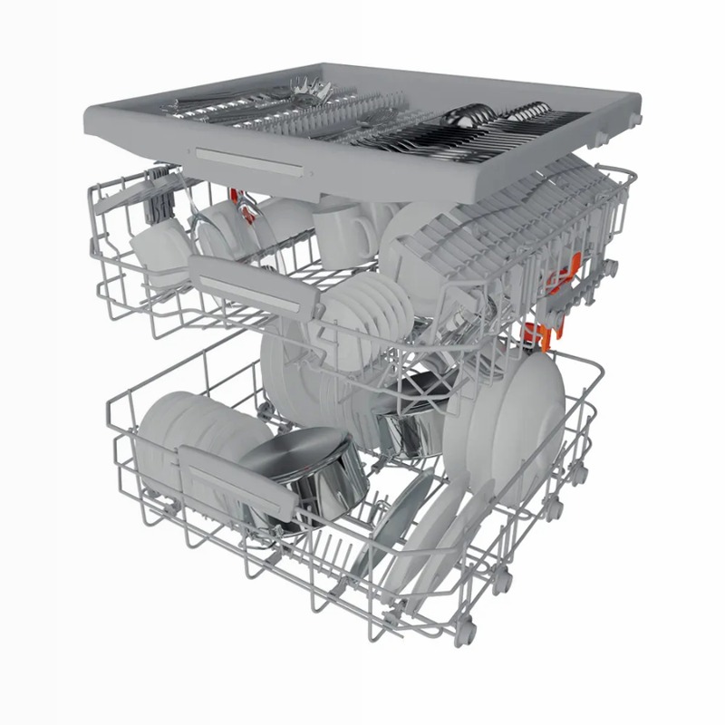 Lavastoviglie Hotpoint Ariston HIO 3O41 WFE C 14 Acciaio Incasso