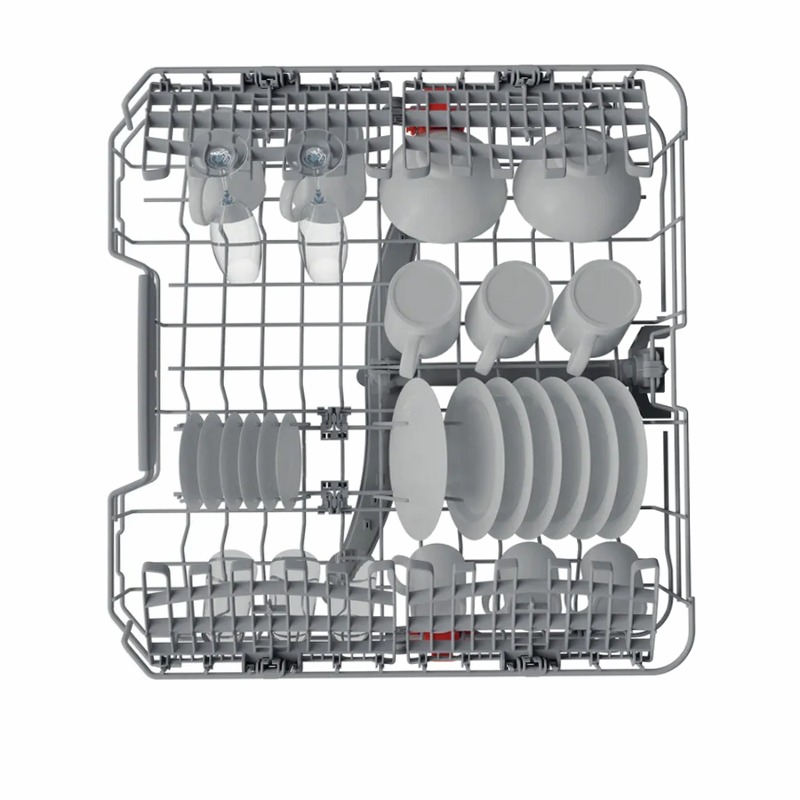 Lavastoviglie Hotpoint Ariston HIS 7040 W C 14 Acciaio Incasso