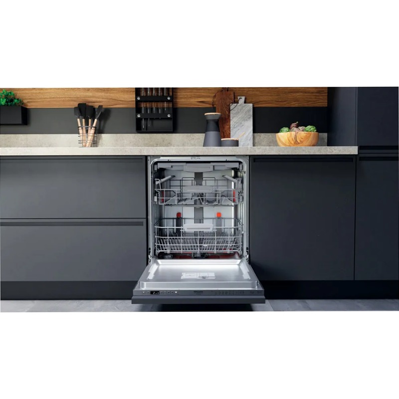 Lavastoviglie Hotpoint Ariston HIS 7040 W C 14 Acciaio Incasso