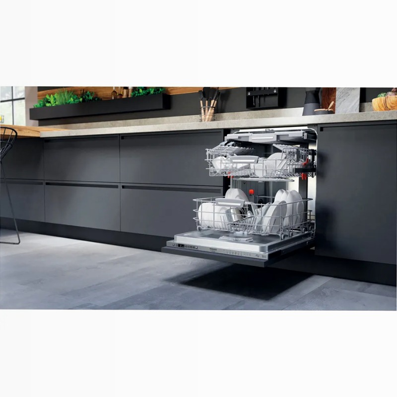 Lavastoviglie Hotpoint Ariston HIS 7040 W C 14 Acciaio Incasso