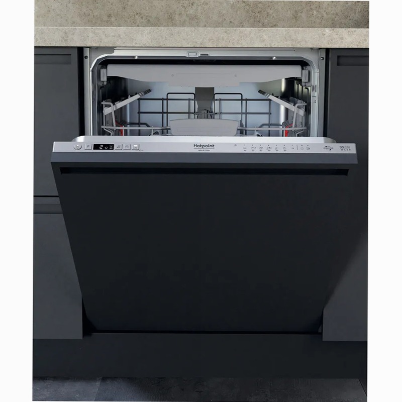 Lavastoviglie Hotpoint Ariston HIC 3C26N WF D 14 Argento Incasso