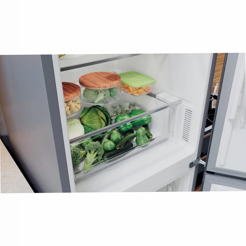 Frigorifero combinato Hotpoint Ariston HAFC8 TIA22SX A 104lt Libera