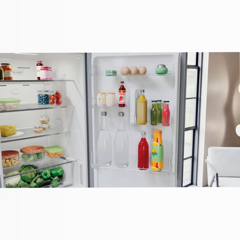 Frigorifero combinato Hotpoint Ariston HAFC8 TIA22SX A 104lt Libera
