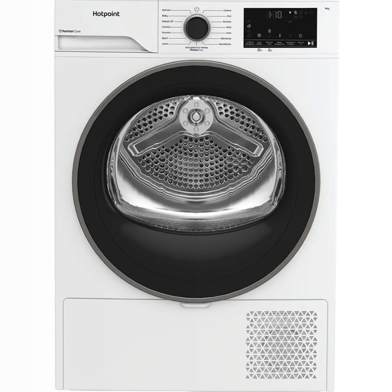 Asciugatrice a pompa di calore Délica Hotpoint Ariston C Bianco