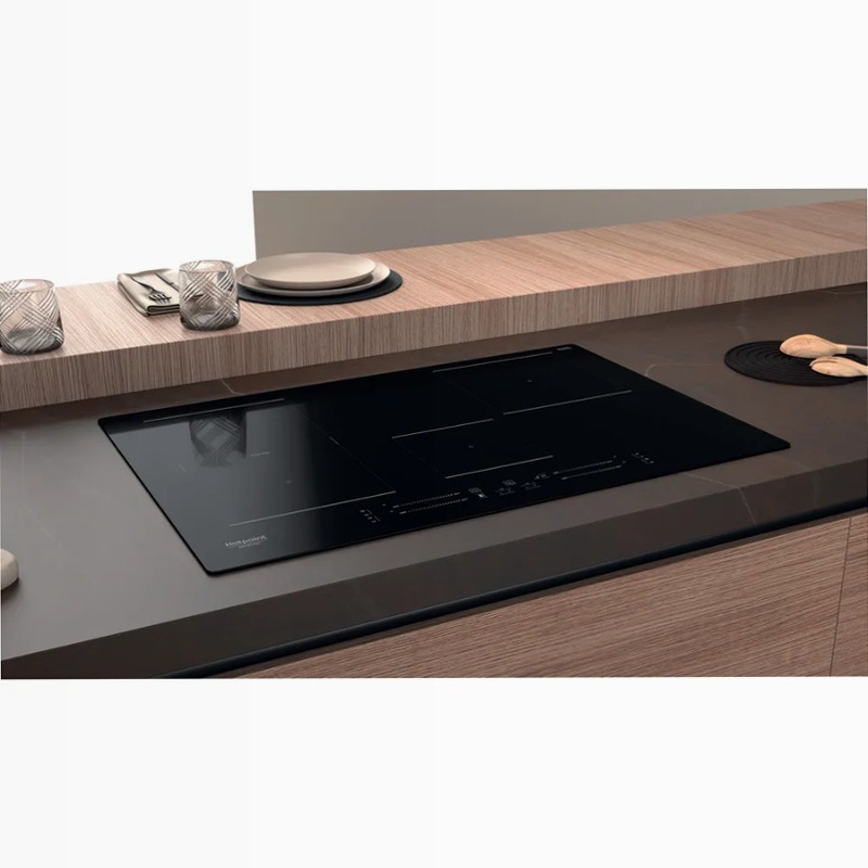 Piano Cottura Induzione Hotpoint Ariston HS 1677C NE Nero A 4